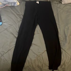 black leggings for kids size M black